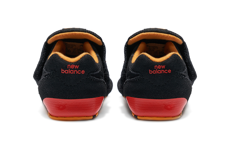 Shop (TD) 新百伦574狮子印花麂皮鞋'黑橙色' CC574ZOL