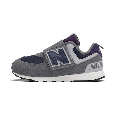 (TD) NB 574 New-B Hook & Loop 'Castlerock Navy'