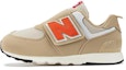 Buy 婴童 New Balance NB 574 舒適百搭 防滑耐磨 低筒 學步鞋 米色