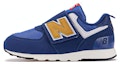Buy (TD) New Balance 574 New-B Hook & Loop 'Night Sky Gold Fusion' Malam Emas gelap. NW574HBG