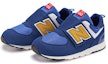 Order (TD) New Balance 574 New-B Hook & Loop 'Night Sky Gold Fusion' Malam Emas gelap. NW574HBG