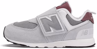 (Toddler) New Balance 574 New-B Hook & Loop 'Raincloud Burgundy' NW574KBR (Toddler) New Balance 574 New-B Hook & Loop 'Raincloud Burgundy' NW574KBR