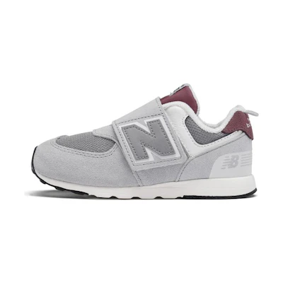 (TD) NB 574 New-B Hook & Loop 'Raincloud Burgundy'