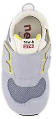 嬰童 New Balance NB 574 NEW-B Hook & Loop 舒適百搭 低幫 學步鞋 灰色 Lookbook 嬰童 New Balance NB 574 NEW-B Hook & Loop 舒適百搭 低幫 學步鞋 灰色