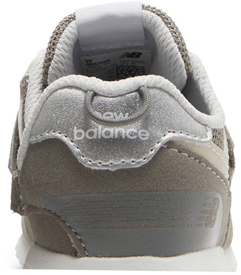 (Infant) New Balance 574 New-B Hook & Loop Wide 'Rain Cloud Silver Metallic' NW574GR-W Sizing (Infant) New Balance 574 New-B Hook & Loop Wide 'Rain Cloud Silver Metallic' NW574GR-W