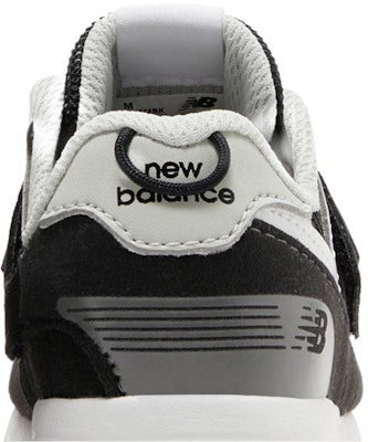(Infant) New Balance 574 New-B Hook Loop Wide 'Black White' NW574BK-W