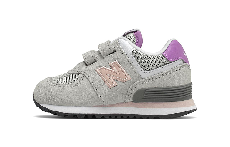 (TD) NB 574 Series Low-Top Running Shoes /Purple 'Grey'