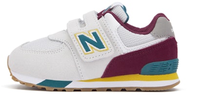 (Toddler) New Balance 574 Series Low Tops Casual Gray Red IV574PR1 (Toddler) New Balance 574 Series Low Tops Casual Gray Red IV574PR1