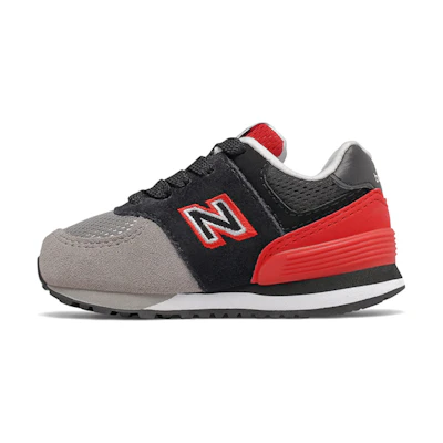 (TD) NB 574 Shadow Logo Pack 'Black Red'