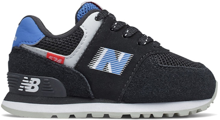 (Toddler) New Balance 574 Speed 'Black Cobalt' IC574PDA Order (Toddler) New Balance 574 Speed 'Black Cobalt' IC574PDA