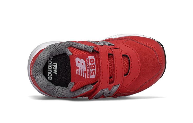 Lookbook 嬰童 New Balance 580 紅色