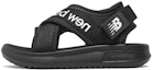 Buy (TD) New Balance 650: Sandal Hitam Putih Sintetik IO650AA