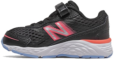 (Toddler) New Balance Bungee Lace 680v6 Black Red 'Black Red' IA680LK6 (Toddler) New Balance Bungee Lace 680v6 Black Red 'Black Red' IA680LK6