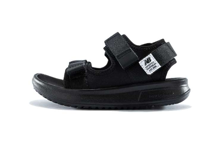 (Toddler) New Balance 750 Series Velcro Casual Black Sandals 'Black White' IH750BR