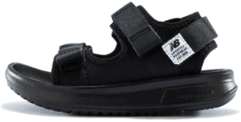 (Toddler) New Balance 750 Series Velcro Casual Black Sandals 'Black White' IH750BR Buy (Toddler) New Balance 750 Series Velcro Casual Black Sandals 'Black White' IH750BR