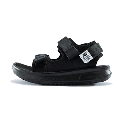 (TD) NB 750 Series Velcro Casual Black Sandals 'Black White'