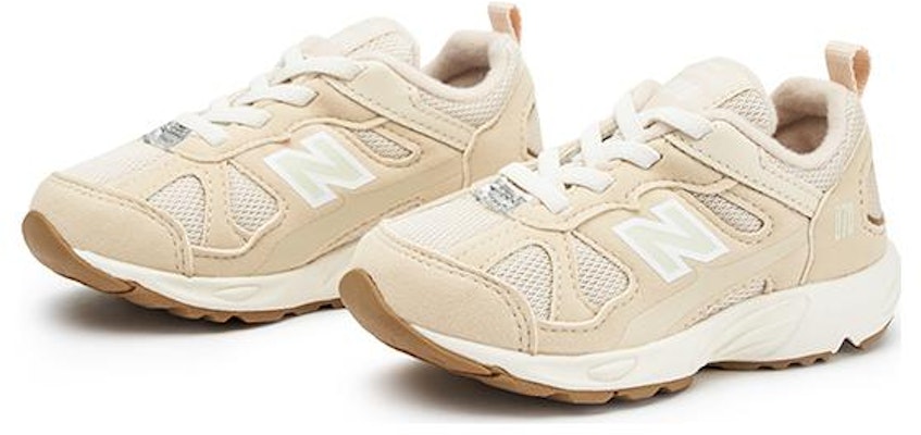 婴幼兒 New Balance NB 878 舒適百搭 減震耐磨 低筒 學步鞋 米白棕 Order 婴幼兒 New Balance NB 878 舒適百搭 減震耐磨 低筒 學步鞋 米白棕