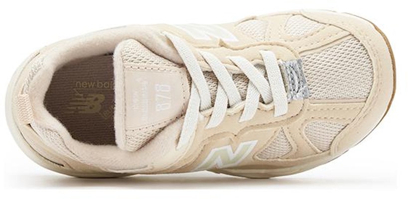 婴幼兒 New Balance NB 878 舒適百搭 減震耐磨 低筒 學步鞋 米白棕 Lookbook 婴幼兒 New Balance NB 878 舒適百搭 減震耐磨 低筒 學步鞋 米白棕