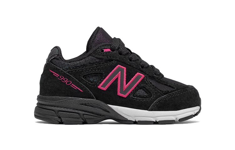 Order (TD) New Balance 990 v4 'Hitam Merah Muda' KJ990RBI