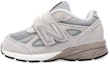 Buy 嬰童 New Balance 990 v4 魔術貼 低筒休閒運動鞋 灰色