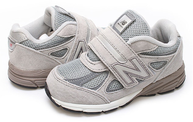 嬰童 New Balance 990 v4 魔術貼 低筒休閒運動鞋 灰色 Order 嬰童 New Balance 990 v4 魔術貼 低筒休閒運動鞋 灰色