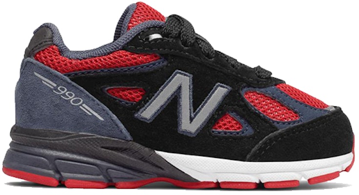 (TD) New Balance 990v4 Rendah 'Hitam Merah' KJ990K1I Order (TD) New Balance 990v4 Rendah 'Hitam Merah' KJ990K1I