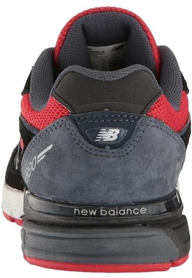(Toddler) New Balance 990v4 Low 'Black Red' KJ990K1I Shop (Toddler) New Balance 990v4 Low 'Black Red' KJ990K1I