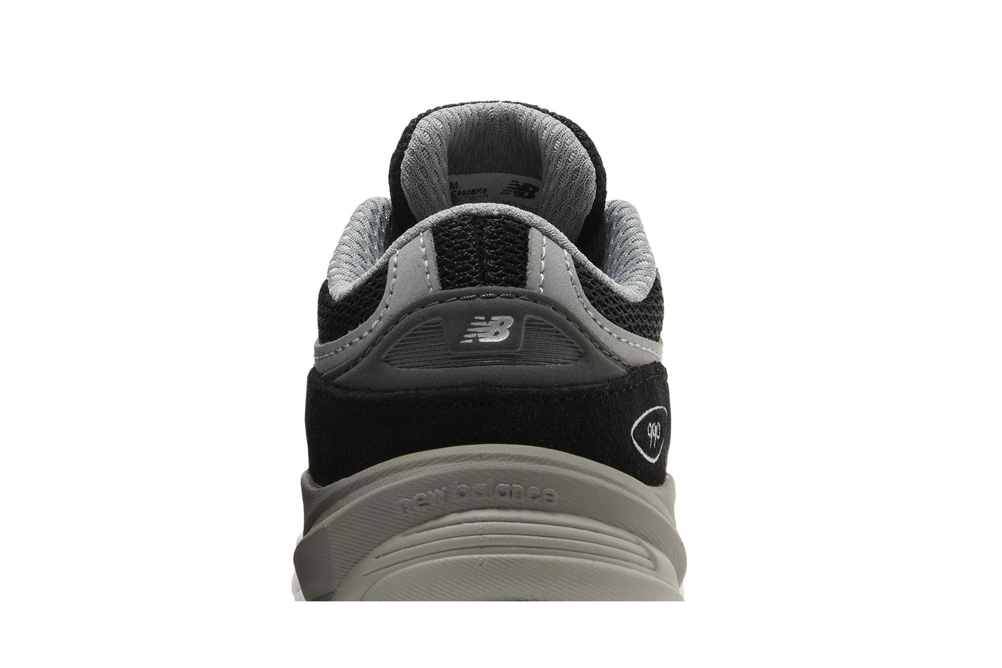 Sizing (TD) New Balance 990v6 ''Zwart Zilver'' IC990BK6