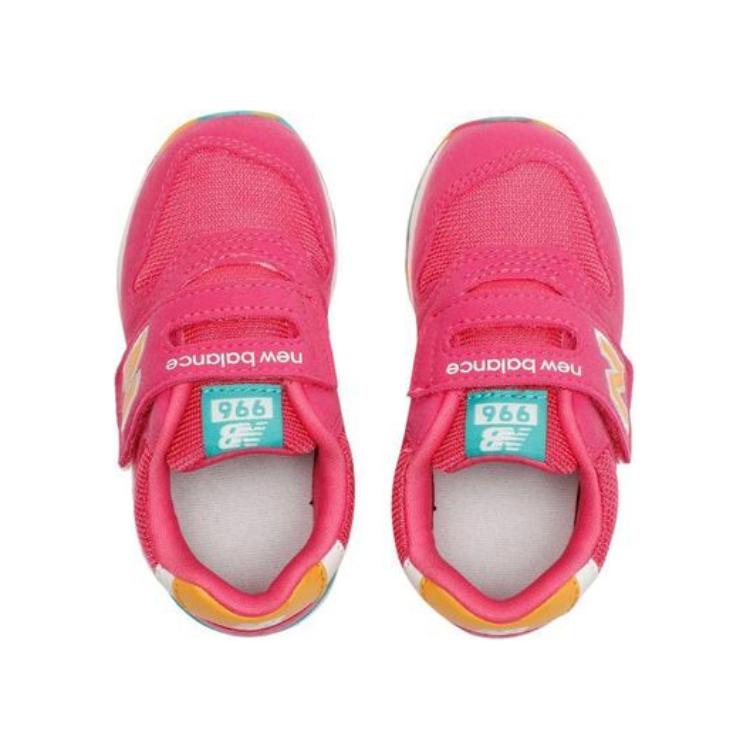 Lookbook 嬰童 New Balance NB 996 百搭 速乾 低筒 學步鞋 玫瑰紅色