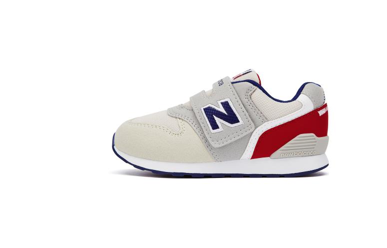 (Toddler) New Balance 996 Hook & Loop Sneakers 'Beige Grey Red' IZ996JE3