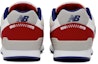 Shop (TD) (トドラー) ニューバランス 996 フック&ループ スニーカー 'ベージュグレー レッド' IZ996JE3 IZ996JE3