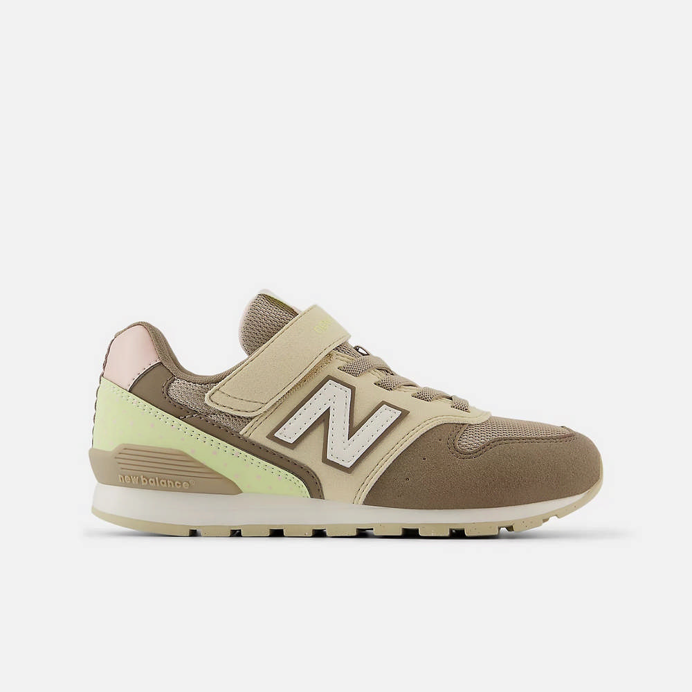 (Youth) New Balance 996 ' Casual Shoes Khaki Yellow YV996PA3-W
