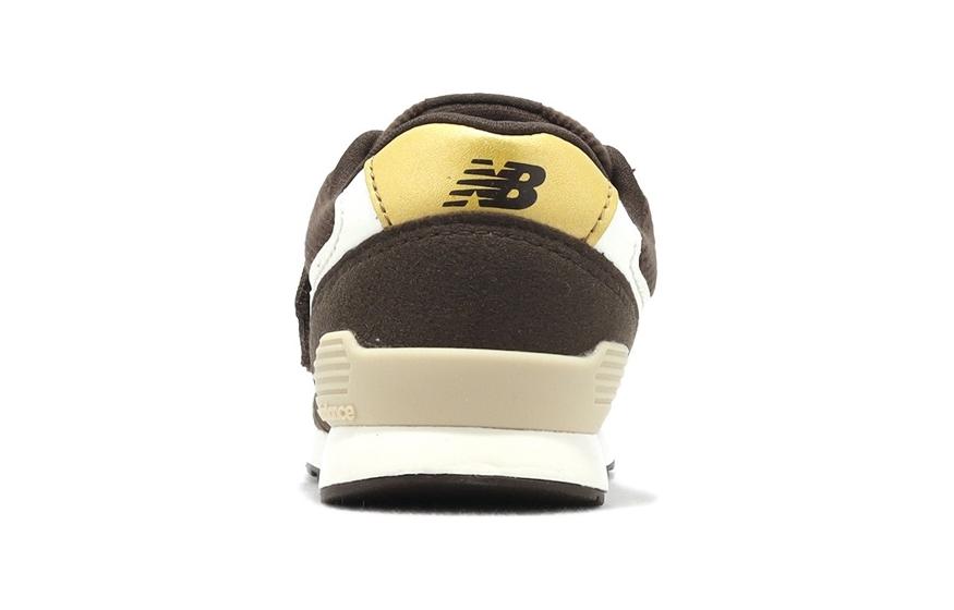 Shop 婴幼兒 New Balance NB 996 減震透氣 低筒 學步鞋 咖啡色