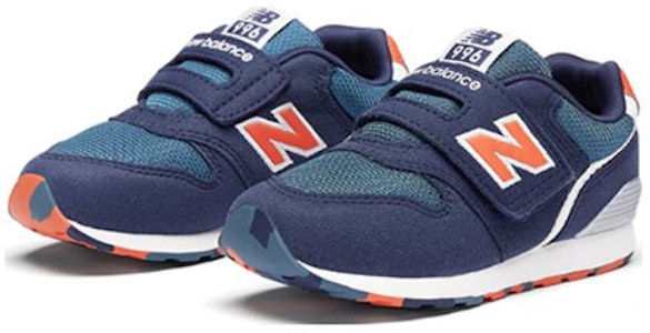 (TD) New Balance 996 鞋款 '海军蓝橙色' IZ996XX3 Lookbook (TD) New Balance 996 鞋款 '海军蓝橙色' IZ996XX3