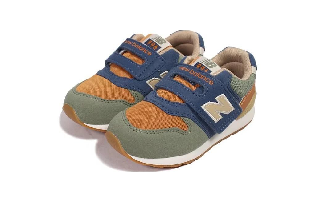 Order 嬰兒 New Balance 996系列 v3 魔術貼 減震防滑低筒運動鞋 綠棕藍