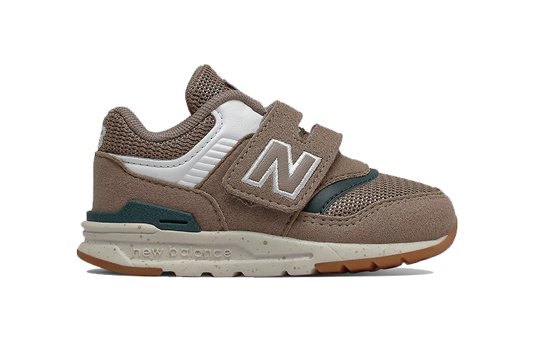 Order 婴童 New Balance 997H系列 魔術貼 減震防滑耐磨 低筒跑步鞋 咖啡色
