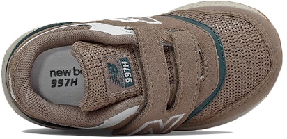 婴童 New Balance 997H系列 魔術貼 減震防滑耐磨 低筒跑步鞋 咖啡色 Lookbook 婴童 New Balance 997H系列 魔術貼 減震防滑耐磨 低筒跑步鞋 咖啡色