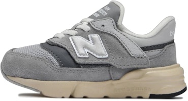 (Toddler) New Balance 997R New-8 Hook & Loop 'Shadow Grey Silver Metallic' NW997RHA (Toddler) New Balance 997R New-8 Hook & Loop 'Shadow Grey Silver Metallic' NW997RHA