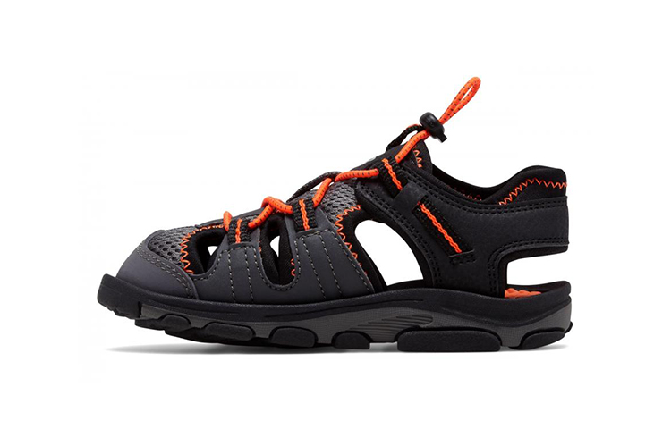 (Toddler) New Balance Adirondack Sandal 'Black Orange' K2029BONI