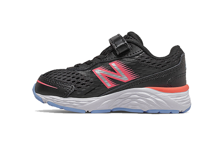 (Toddler) New Balance Bungee Lace 680v6 Black Red 'Black Red' IA680LK6