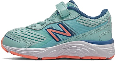(Toddler) New Balance Bungee Lace 680v6 Green 'Blue' IA680LL6 (Toddler) New Balance Bungee Lace 680v6 Green 'Blue' IA680LL6