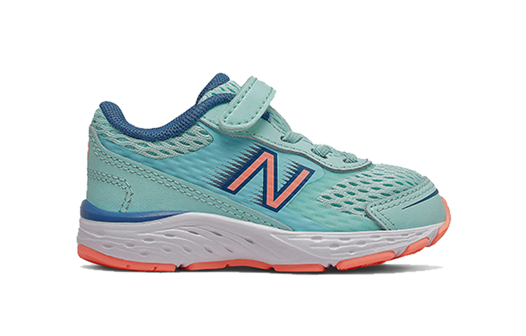 Order (Toddler) New Balance Bungee Lace 680v6 Green 'Blue' IA680LL6