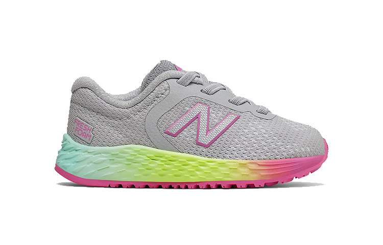 Order (Toddler) New Balance Bungee Lace Fresh Foam Arishi v2 Grey 'Gray' IAARIFL2
