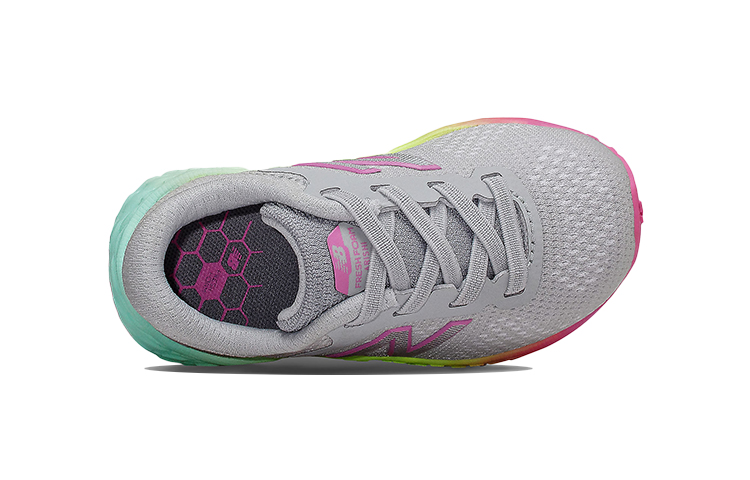 Lookbook (Toddler) New Balance Bungee Lace Fresh Foam Arishi v2 Grey 'Gray' IAARIFL2