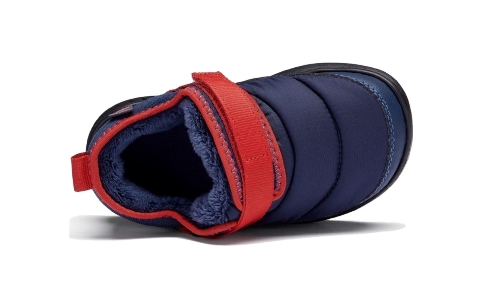 Shop 嬰童 New Balance 加絨保暖 減震透氣 低幫 學步鞋 藏青色