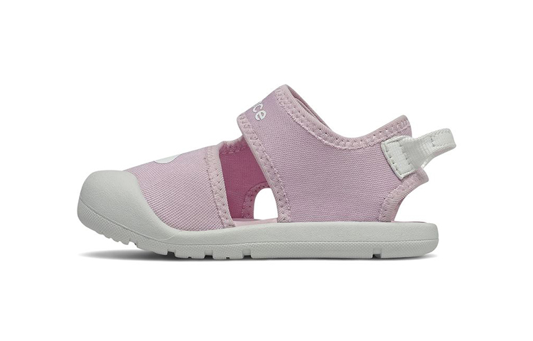 (Toddler) New Balance CRSR Velcro Flat Heel Sports Pink Sandals 'Pink White' IOCRSRPP