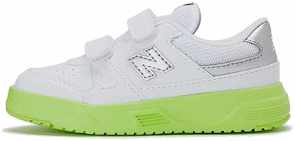 (Toddler) New Balance CT20 White/Green IVCT20ML (Toddler) New Balance CT20 White/Green IVCT20ML