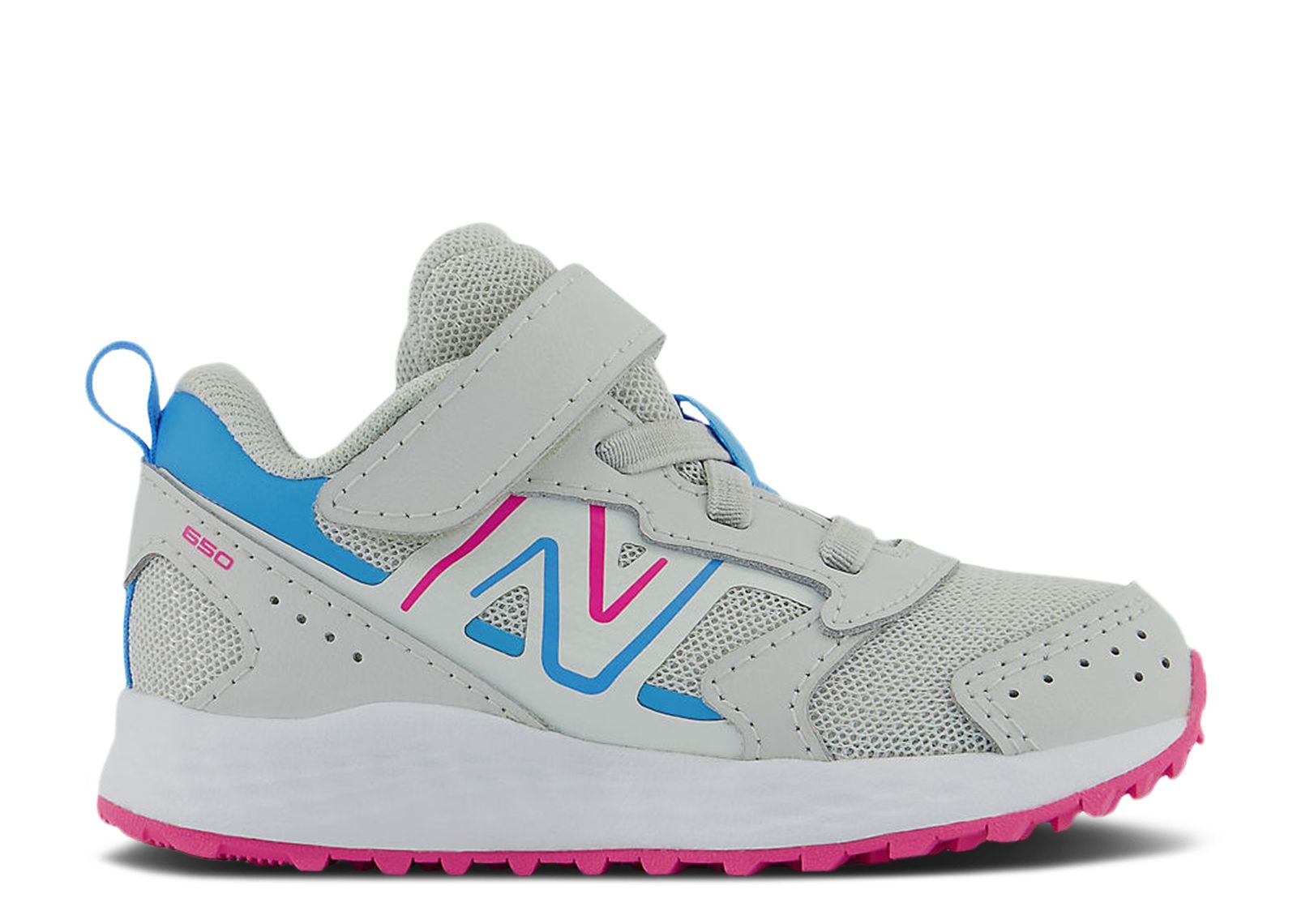 (Toddler) New Balance Fresh Foam 650 Bungee Lace Top Strap 'Summer Fog Hi-Pink' IT650GP1