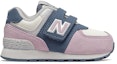 Order 嬰童 New Balance 魔鬼氈 574 藍粉色