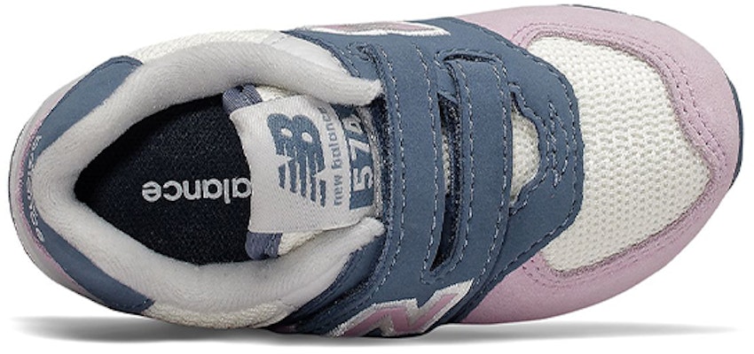 嬰童 New Balance 魔鬼氈 574 藍粉色 Lookbook 嬰童 New Balance 魔鬼氈 574 藍粉色